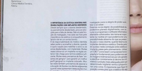 Cr�nica Sa�de na Revista LUX