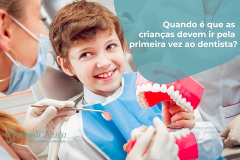 A primeira consulta dentária da criança